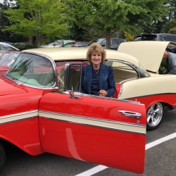 Class of 1958 car show at the Everett Golf and Country Club